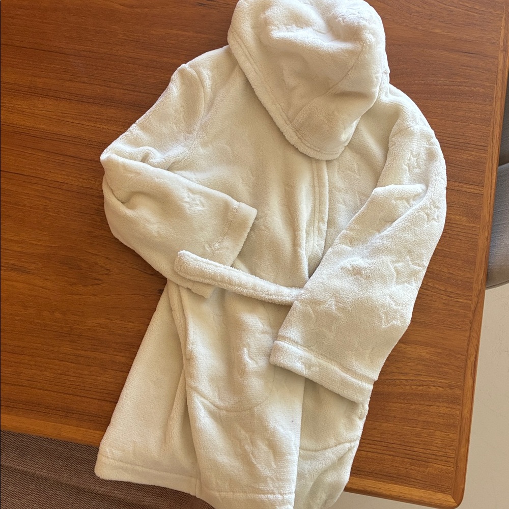 GAP Kids Cream star Sherpa Zip Hoodie